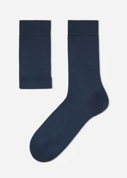 Calze Corte con Filo di Scozia da Uomo
