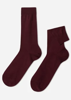 Calze Corte con Filo di Scozia da Uomo