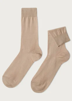 Calze Corte con Filo di Scozia da Uomo