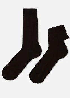 Calze Corte con Filo di Scozia da Uomo