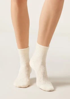 Calze Corte Extra Soft Damascate