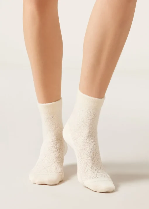 Calze Corte Extra Soft Damascate