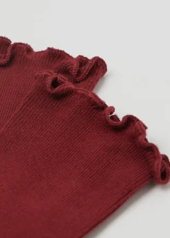 Calze Corte glitter Bordo Soft