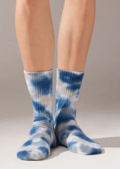 Calze Corte Sport Tie Dye