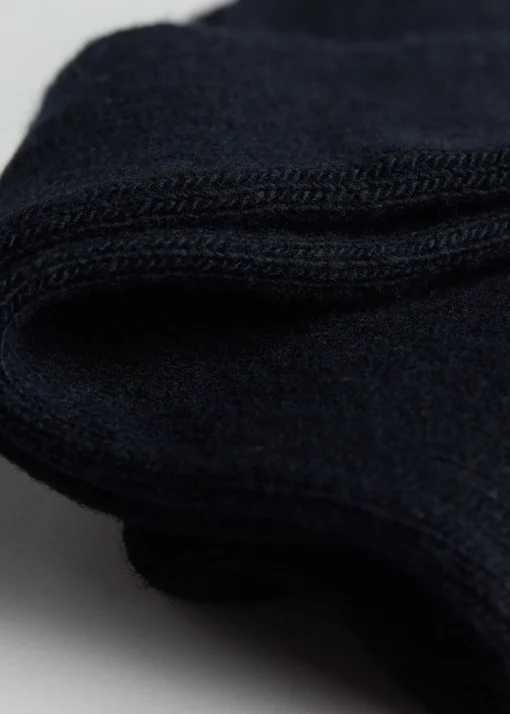 Calze Lunghe a Costine con Lana e Cashmere da Donna