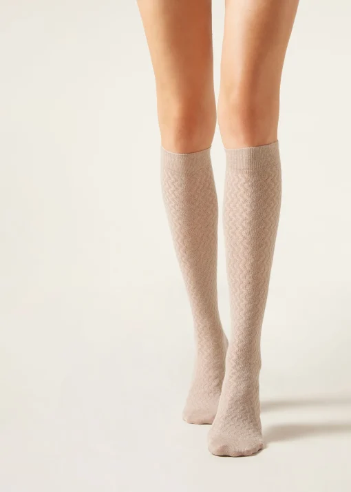 Calze Lunghe con Cashmere