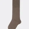 Calze Lunghe con Cashmere da Uomo