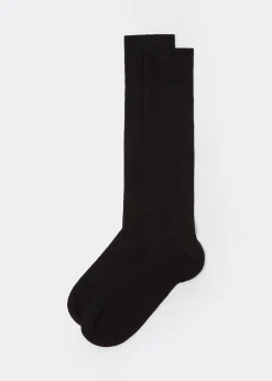 Calze Lunghe con Cashmere da Uomo