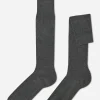 Calze Lunghe con Cashmere da Uomo