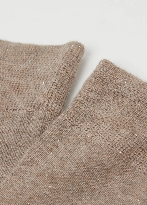 Calze Lunghe con Cashmere e Glitter