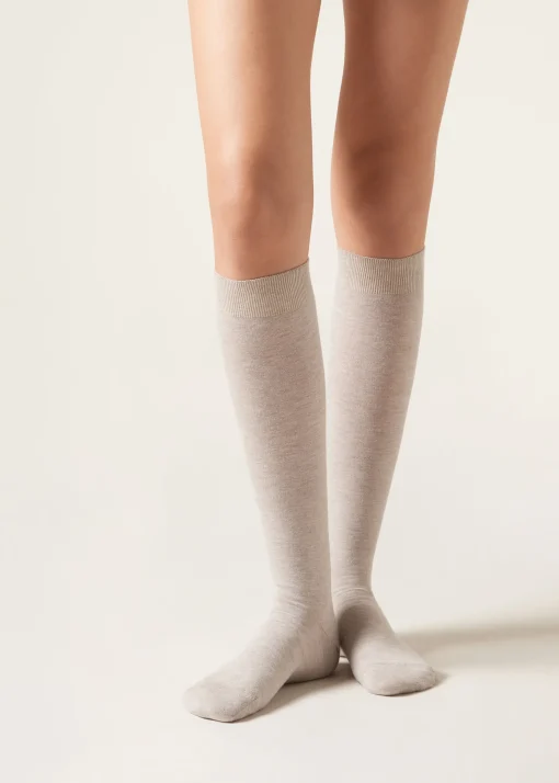 Calze Lunghe con Cashmere