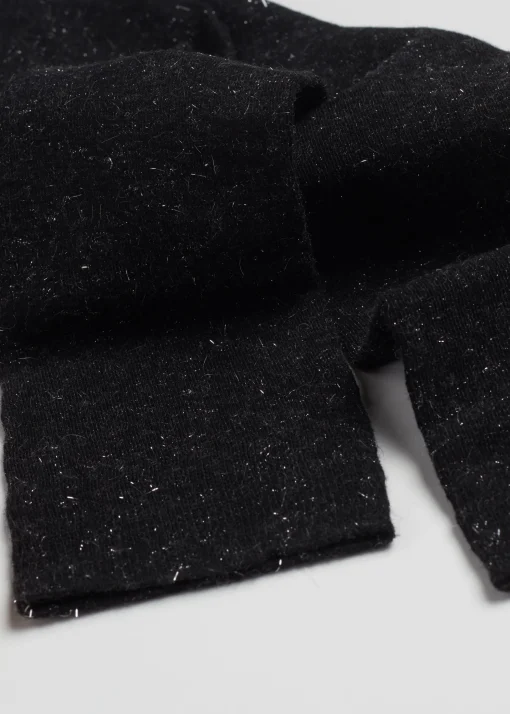 Calze Lunghe con Cashmere e Glitter da Donna