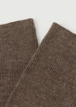 Calze Lunghe con Cashmere da Uomo