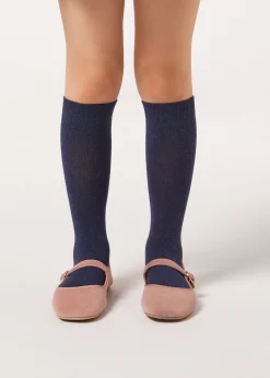 Calze Lunghe da Bambino in Cotone