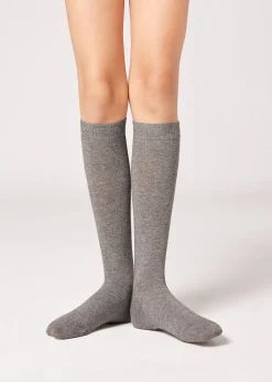 Calze Lunghe da Bambino in Cotone