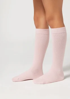 Calze Lunghe da Bambino in Cotone