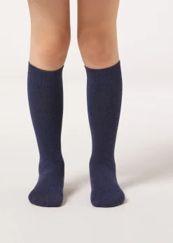 Calze Lunghe da Bambino in Cotone