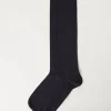 Calze Lunghe in Cotone elasticizzato da Uomo