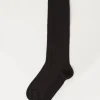Calze Lunghe in Cotone elasticizzato da Uomo