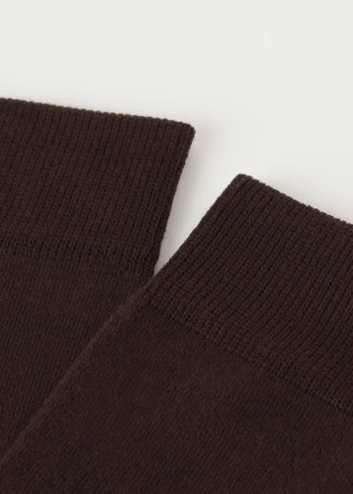 Calze Lunghe in Cotone elasticizzato da Uomo