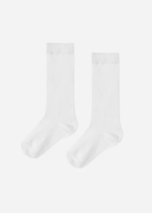 Calze Lunghe in Cotone Soft da Neonato