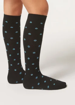 Calze Lunghe Pois Bambini