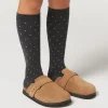 Calze Lunghe Pois Glitter Bambini