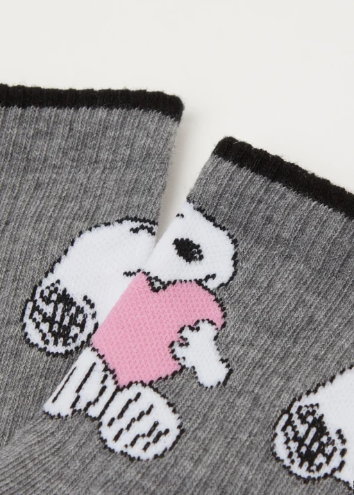 Calzini Bicolor Snoopy