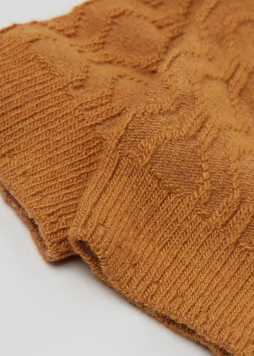 Calzini con Cashmere a Trecce