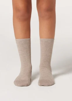 Calzini con Cashmere Bambino