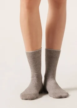 Calzini con Cashmere e Glitter