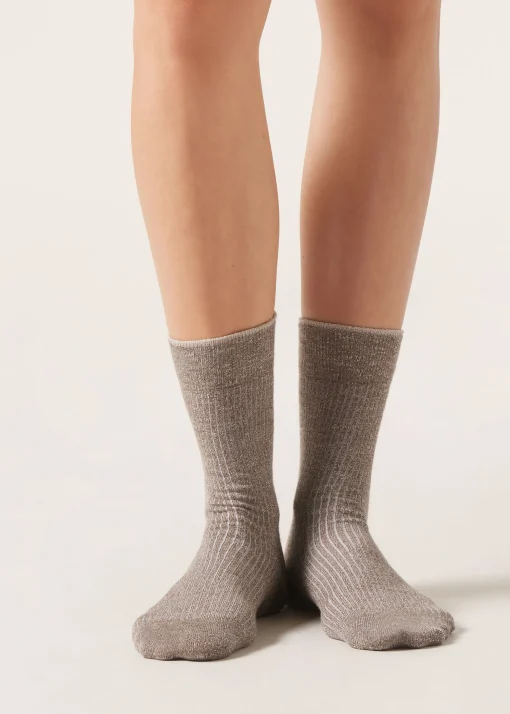 Calzini con Cashmere e Glitter