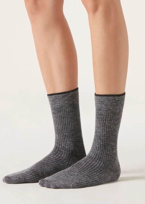 Calzini con Cashmere e Glitter