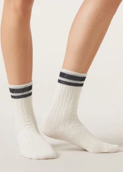 Calzini con Cashmere Lavorato