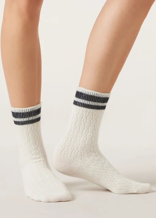 Calzini con Cashmere Lavorato