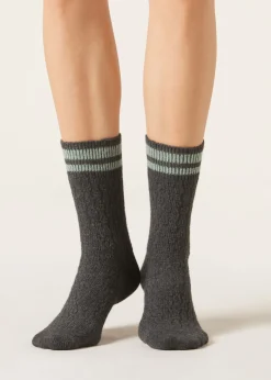 Calzini con Cashmere Lavorato