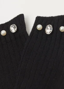 Calzini con Lana Perle e Strass