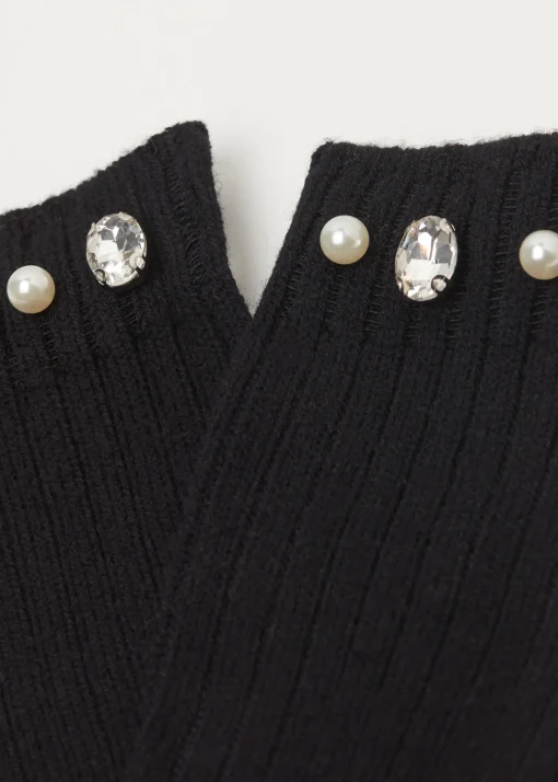 Calzini con Lana Perle e Strass