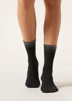 Calzini Coprenti con Strass