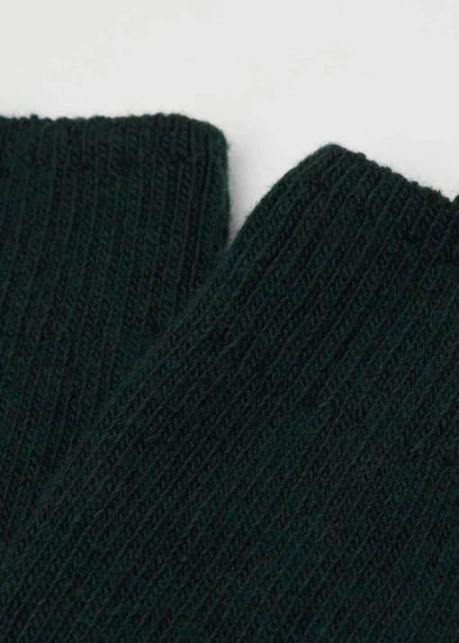 Calzini Corti a Coste con Lana e Cashmere