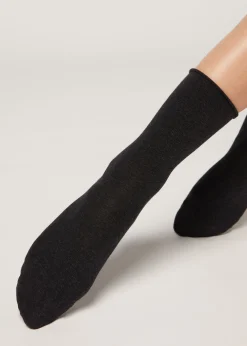 Calzini Corti in Cotone Senza Elastico