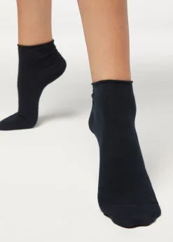 Calzini Corti Senza Elastico in Cotone