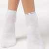 Calzini Corti Senza Elastico in Cotone