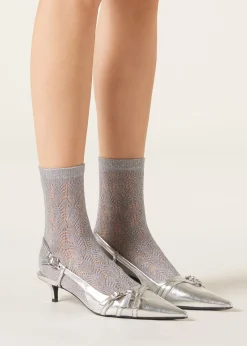 Calzini Traforati con Glitter