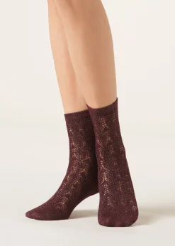 Calzini Traforati con Glitter