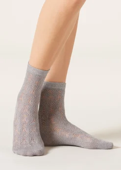 Calzini Traforati con Glitter