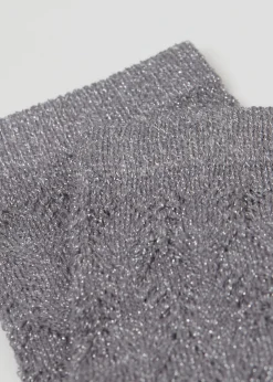 Calzini Traforati con Glitter
