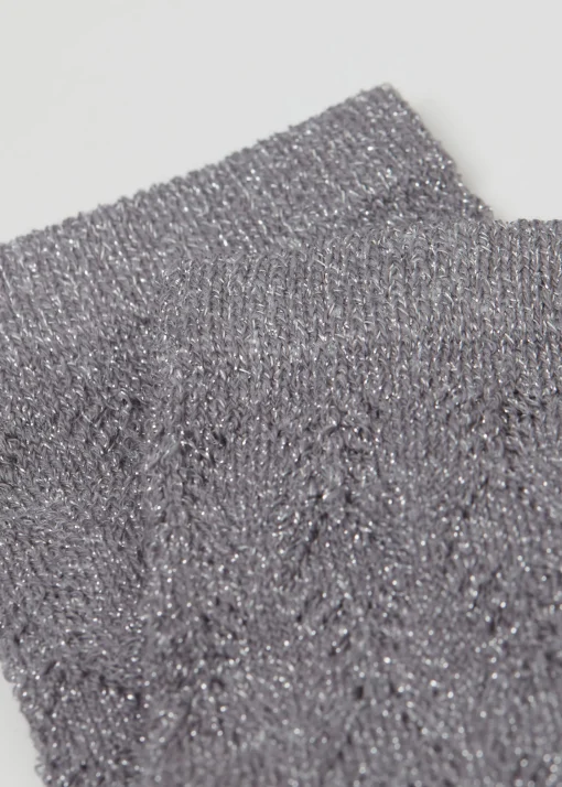 Calzini Traforati con Glitter