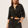 Camicia Corta in Lino