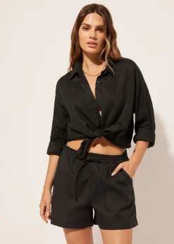 Camicia Corta in Lino